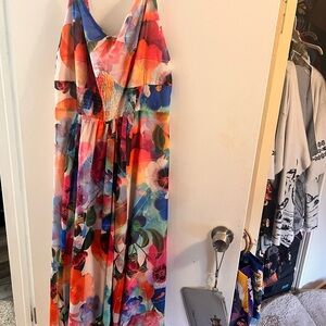 City Chic Multicolor Maxi Dress